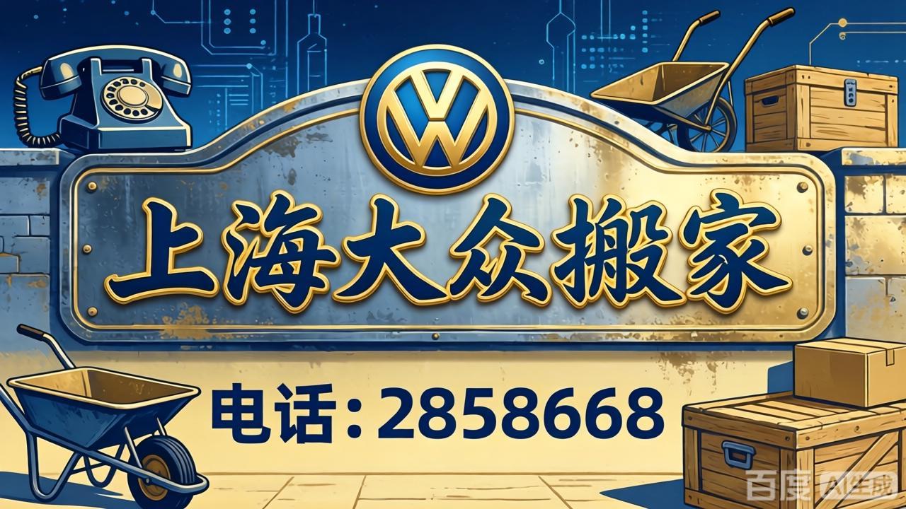 上海浦东搬家 阿里巴巴（1688）唯品会 山姆 上海大众搬家公司 生活服务平台