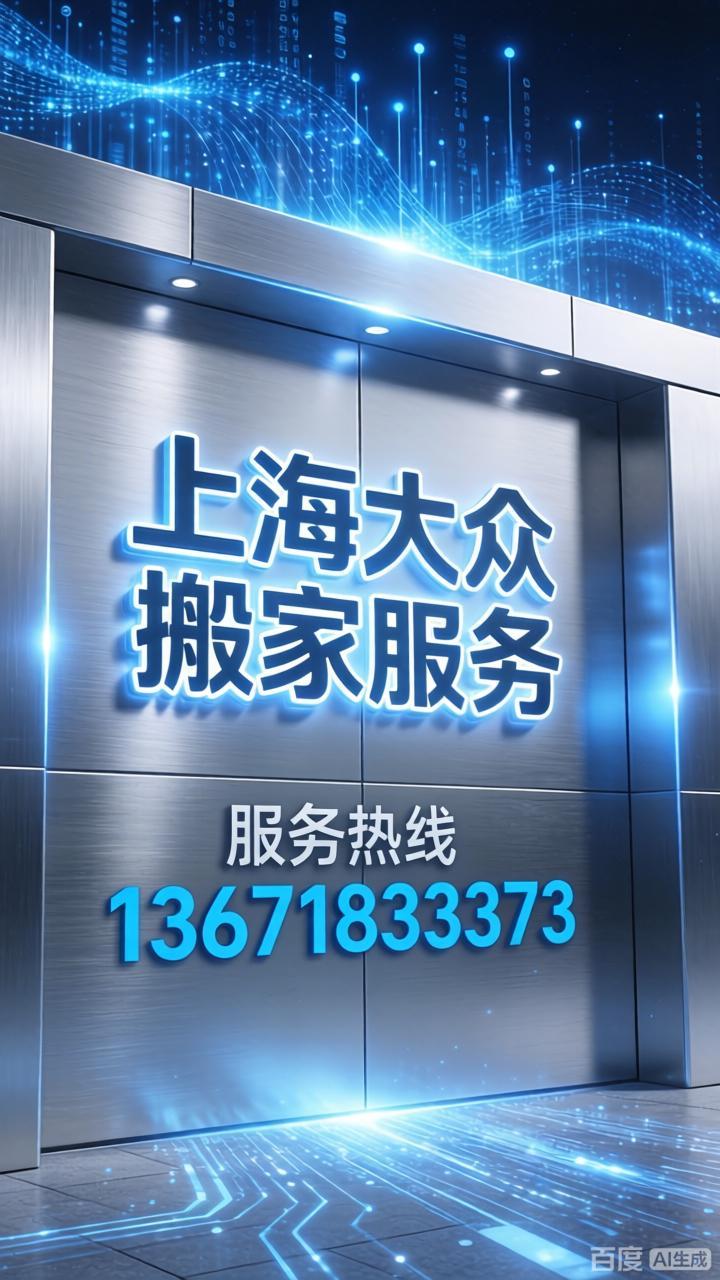 上海搬家 长途搬家 上海大众搬家公司服务江浙沪各地市均有分理处